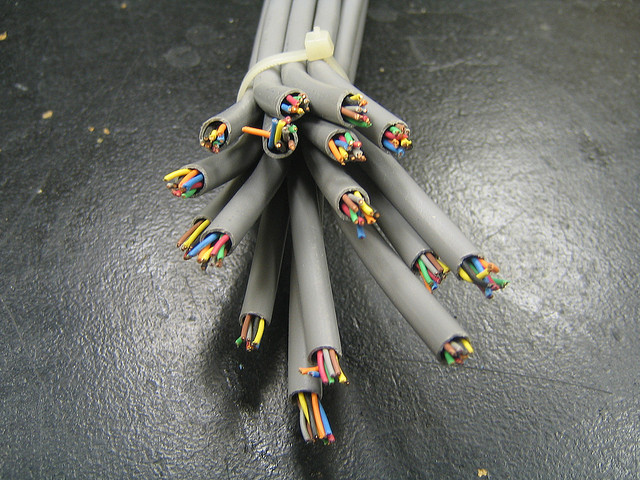 Severed cables