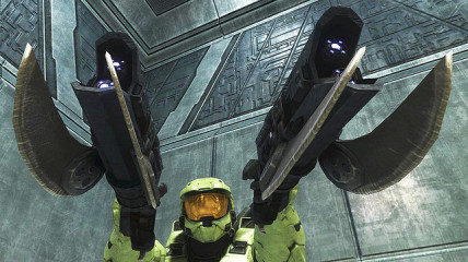 A still from video game Halo 3
