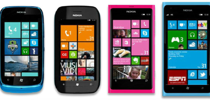 Nokia Lumia smartphones