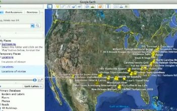 A screen of Raytheon's RIOT analytics software