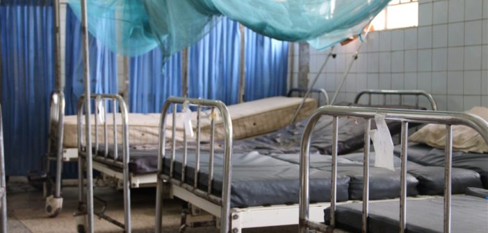 Hospital beds in Sierra Leone