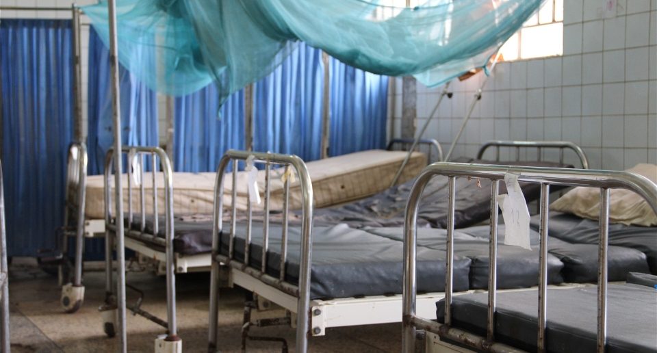Hospital beds in Sierra Leone