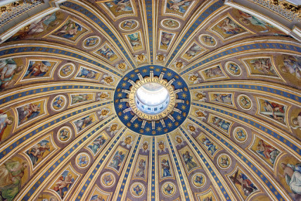 The dome of the Basilica at St. Peter's