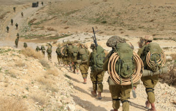 IDF Gadsar on exercise