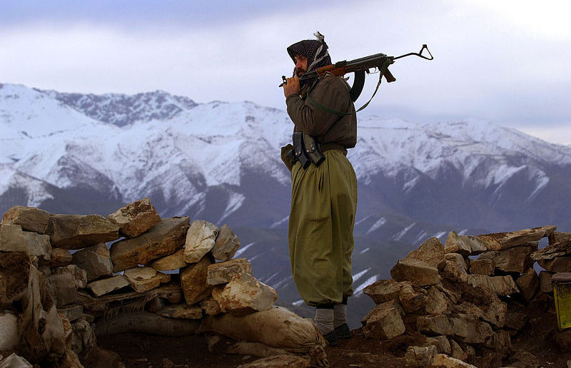 A PKK fighter