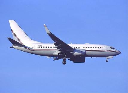 N313P aircraft reported to have been used by the CIA to render Belhadj to Libya
