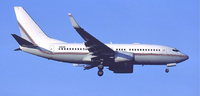 N313P aircraft reported to have been used by the CIA to render Belhadj to Libya