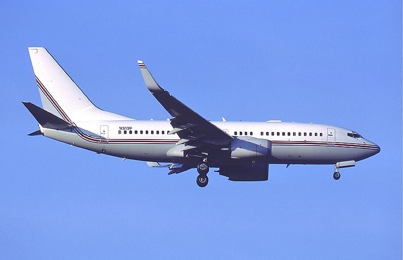 N313P aircraft reported to have been used by the CIA to render Belhadj to Libya