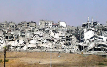 The ongoing civil war has caused much destruction across Syria