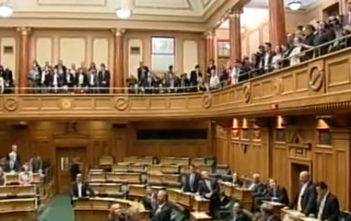 Gay Marriage Bill passes in new Zealand and people break out in song