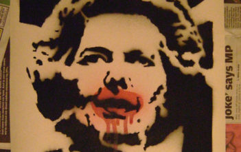 Remember Thatcher! graffiti