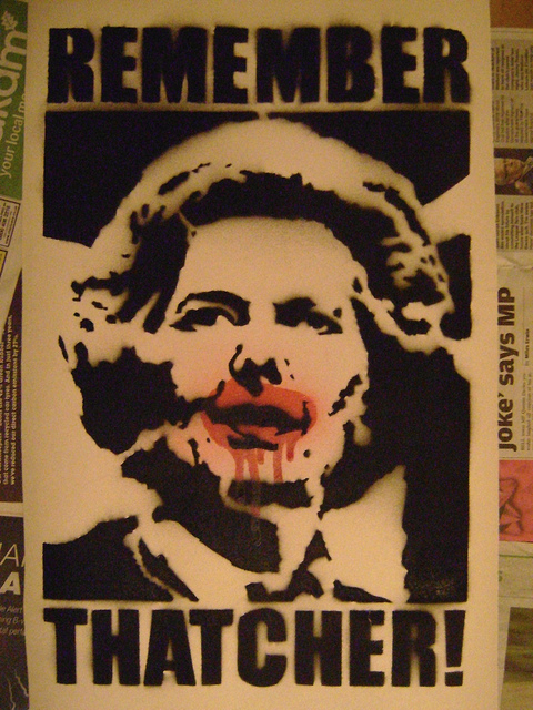 Remember Thatcher! graffiti