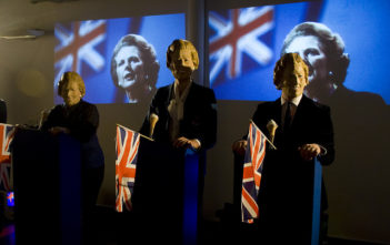 Photograph of the play Thatcher's Children