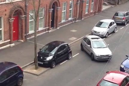 Worst parallel parking ever?