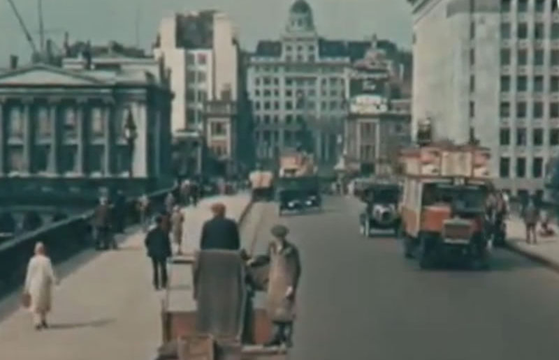 1927 London in colour