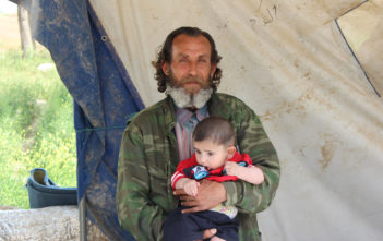 Noam Moses Malkeh, a Catholic member of Ghoraba Al Sham / Mohammed Sergie for Syria Deeply