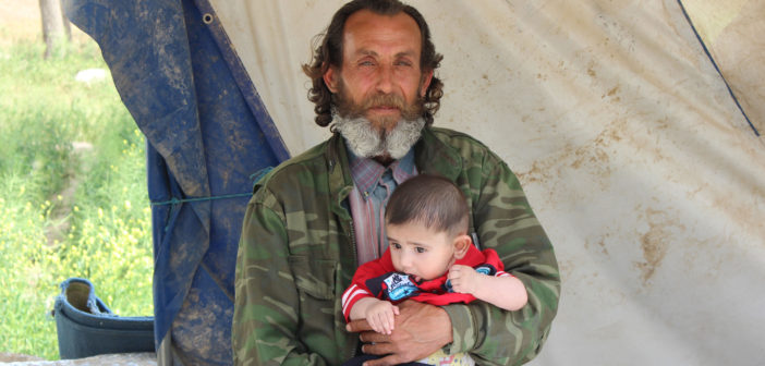 Noam Moses Malkeh, a Catholic member of Ghoraba Al Sham / Mohammed Sergie for Syria Deeply