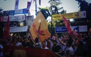 #OccupyGezi protestesters in Taksim Square, Istanbul, Turkey