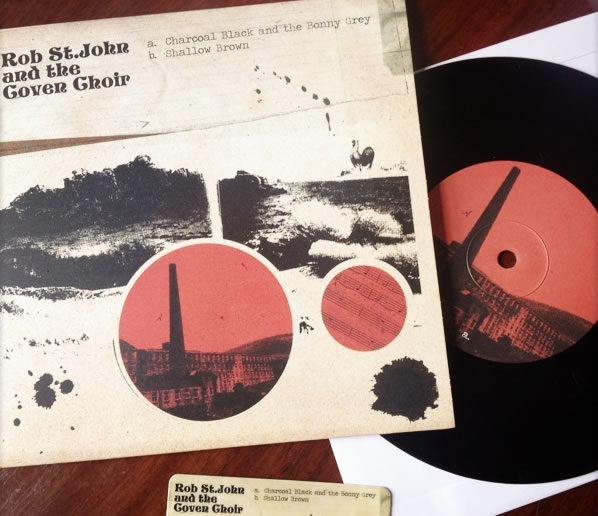Rob St. John and the Coven Choir - Charcoal Black and the Bonny Grey/Shallow Brown