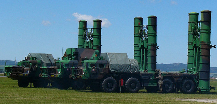 S-300 mobile missile defence system