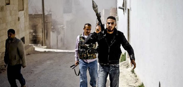 FSA fighter in Syria