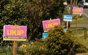 UKIP placards