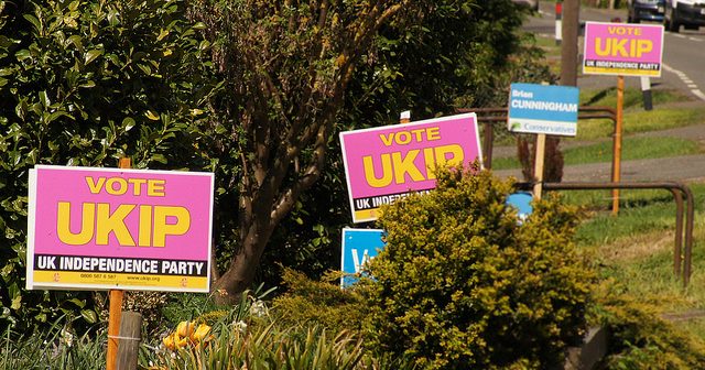 UKIP placards