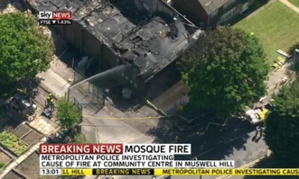 Al-Rahma Islamic Centre fire