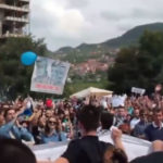 Thousands protest on the streets in Bosnia
