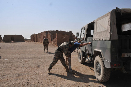 ISAF checkpoint