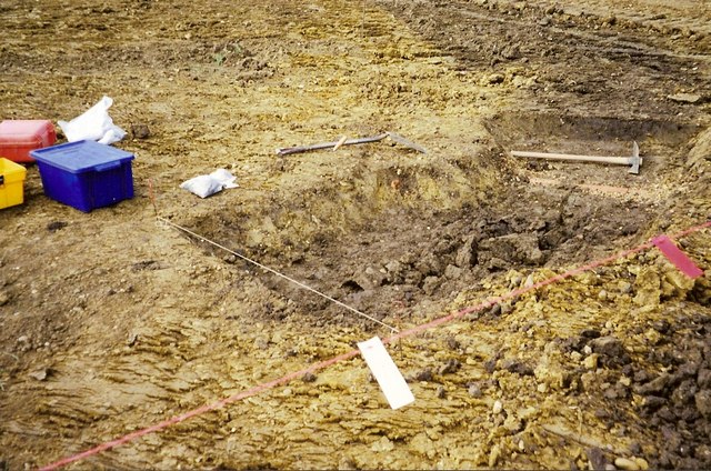 Archaeology dig site