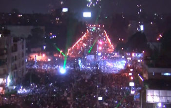 Celebrations in Egypt following the ousting of president Morsi