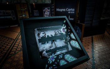 Magna Carta Holy Grail on display at Salisbury Cathedral