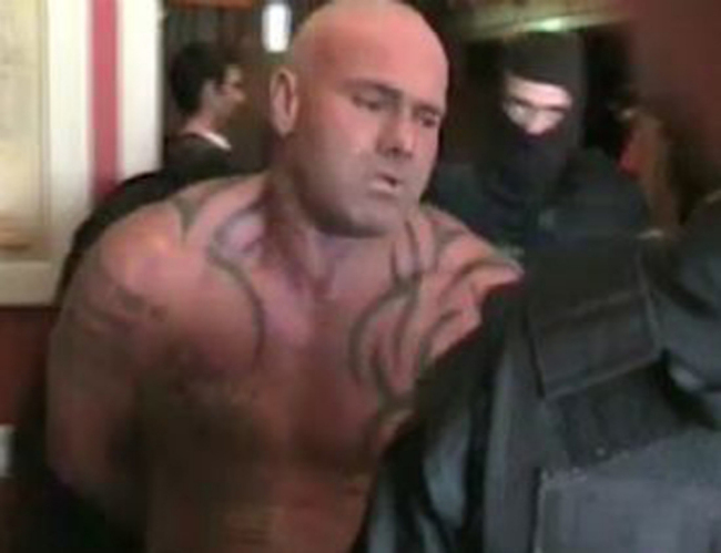 Mark Lilley arrested naked in panic room in Spain