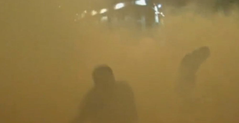 Tear gas used against pro-Morsi protesters in Cairo
