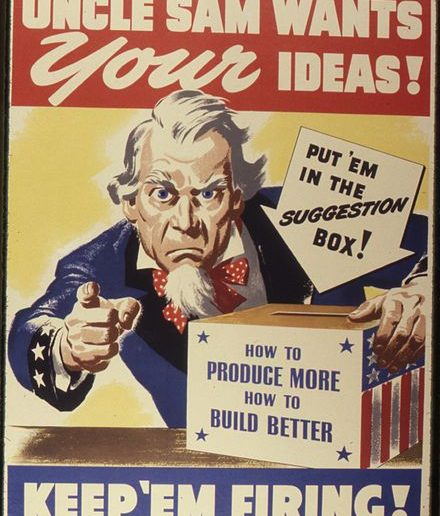 US: Uncle Sam wants your ideas
