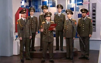 Russia's Alexandrov Ensemble sing Adele's James Bond theme "Skyfall"