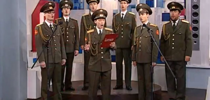 Russia's Alexandrov Ensemble sing Adele's James Bond theme "Skyfall"