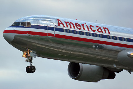 American Airlines aeroplane