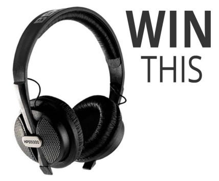 Win some Behringer HPS5000 Studio HiFi DJ headphones