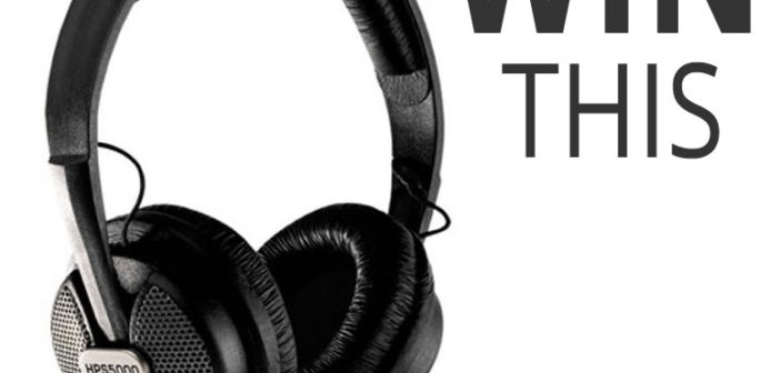 Win some Behringer HPS5000 Studio HiFi DJ headphones