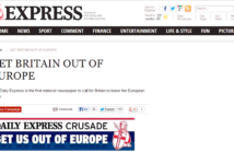 Express: Get Britain out of Europe campaign