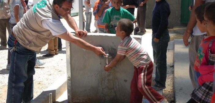 Refugee children at Zaatari