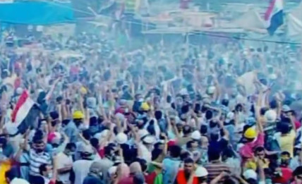 Pro-Morsi protesters in Cairo