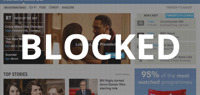 RaddioTimes.com blocked