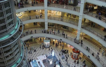 Suria KLCC Mall in Kuala Lumpur, Malaysia not a mall in Gaza, Palestine
