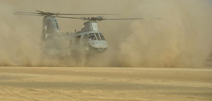 US military helicopter