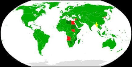 Chemical Weapons Convention as of 2009