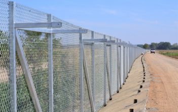 Greece is erecting a 12.5km fence along its border with Turkey - a major crossing point for undocumented migrants trying to reach Europe