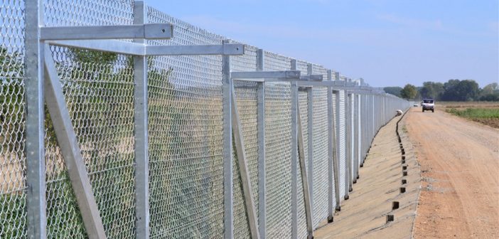 Greece is erecting a 12.5km fence along its border with Turkey - a major crossing point for undocumented migrants trying to reach Europe